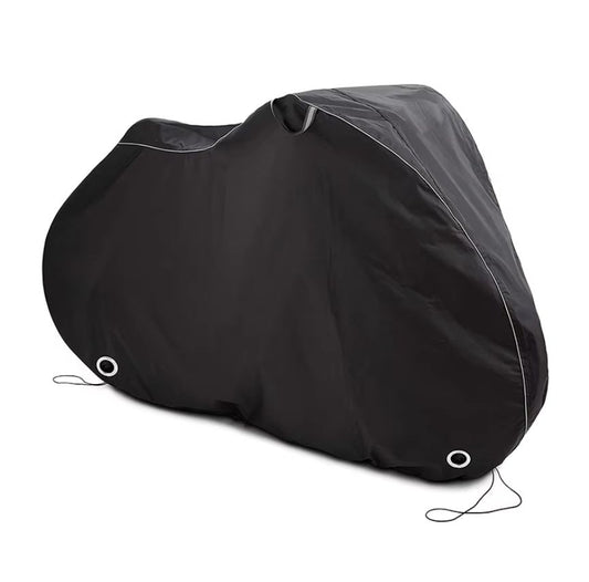 Waterproof Motorcycle Cover – Heavy-Duty Oxford Polyester Bike Cover with UV Protection & Lock Holes for Outdoor Protection