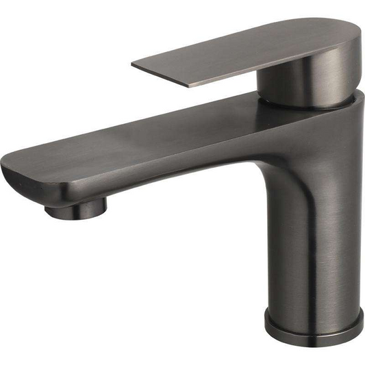 Stainless Steel Bathroom Basin Faucet – Hot & Cold Water Mixer Tap, Single Hole Wash Basin Faucet for Bathroom & Hotel Use
